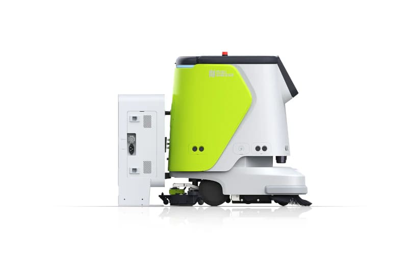 PUDU CC1 docking station front view