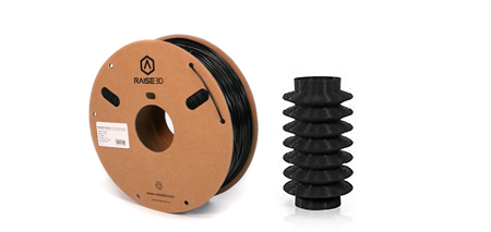 TPU-95A filament Raise3D for 3D printing of flexible products