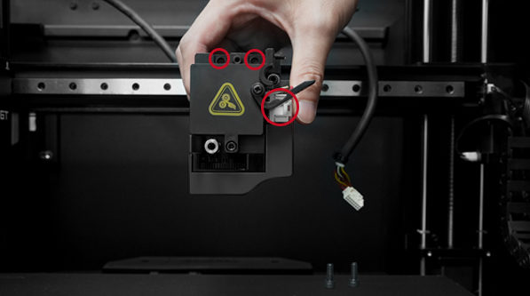 Raise3D E2 - Друкуючі головки Easy Swap