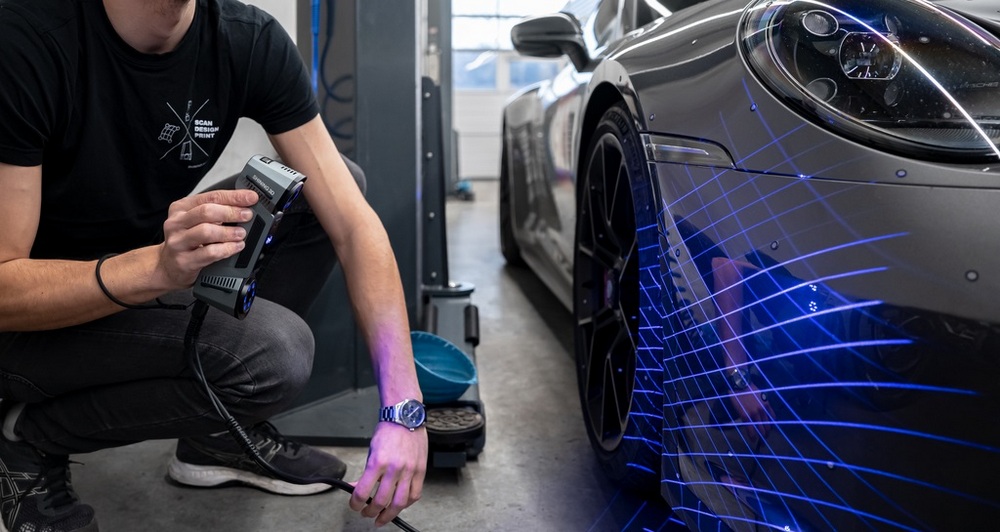 Shining 3D multifunctional metrological 3D scanner: scanning modes