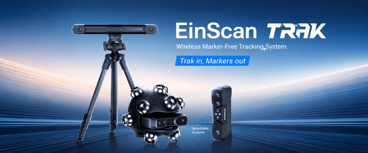 SHINING 3D EinScan Trak Wireless 3D Scanning System with Optical Tracking