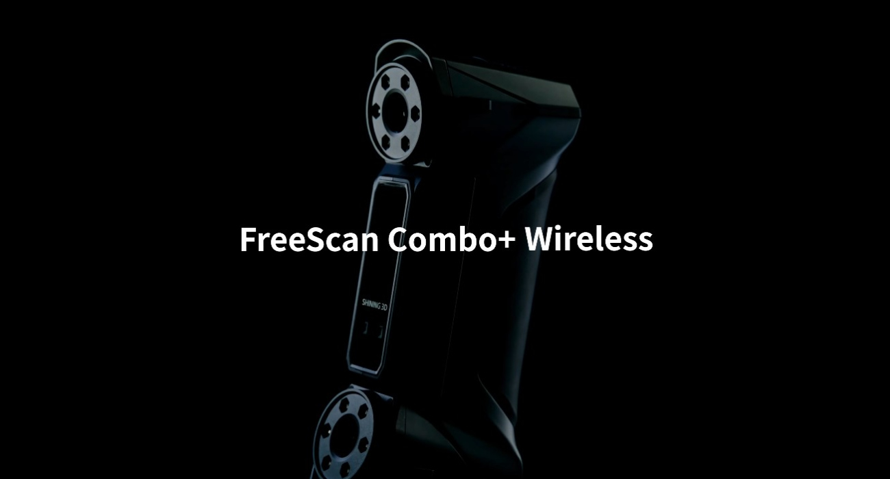 SHINING 3D FreeScan Combo+ Wireless wireless 3D scanner