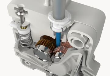 Новорозроблений посилений модуль подачі UltiMaker S8 Secure, що забезпечує надійний контроль філаменту.