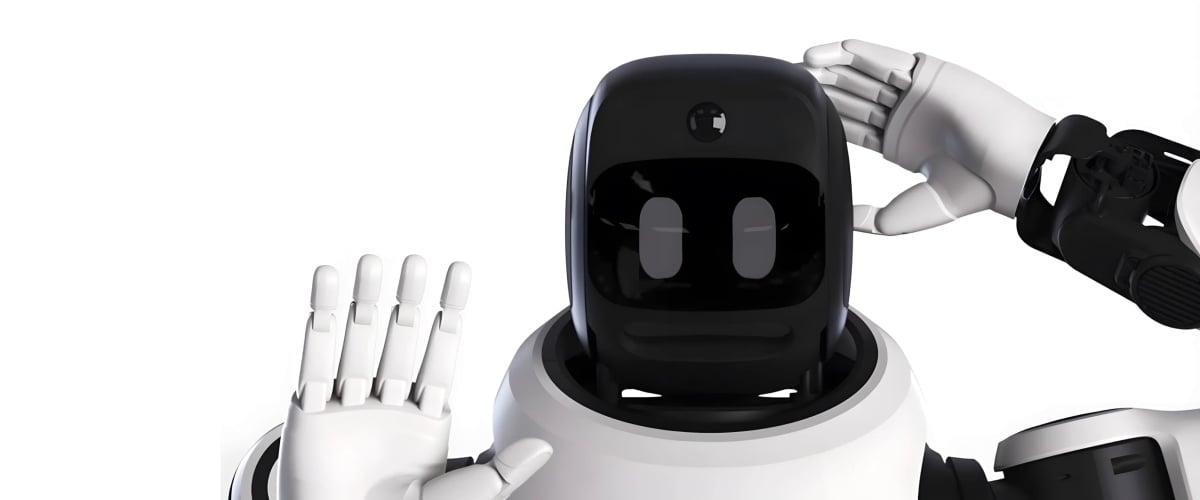 Robot humanoidalny AgiBot X2, ruchy rąk i mimika