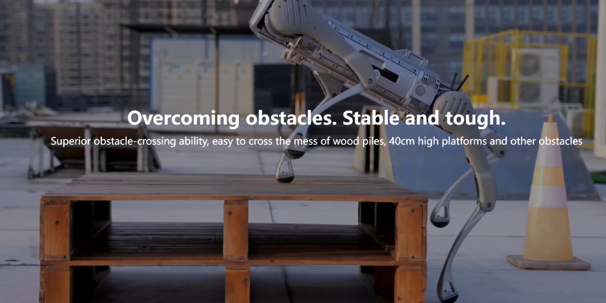 Inspekcja obiektów przemysłowych za pomocą Unitree B2