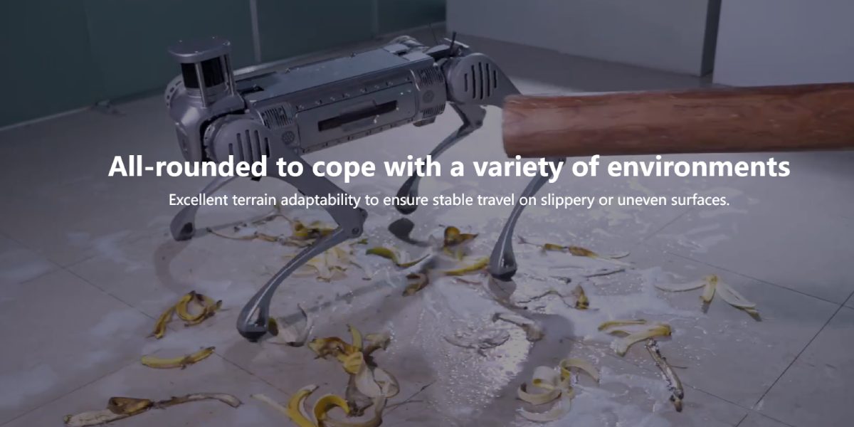 Zestaw dostawy Unitree B2 LiDAR