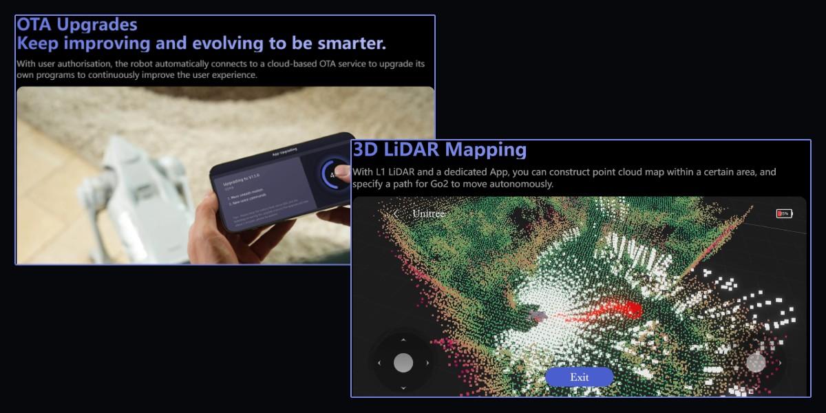 Unitree Go2 Edu Flagship – U4 ходить по камінню