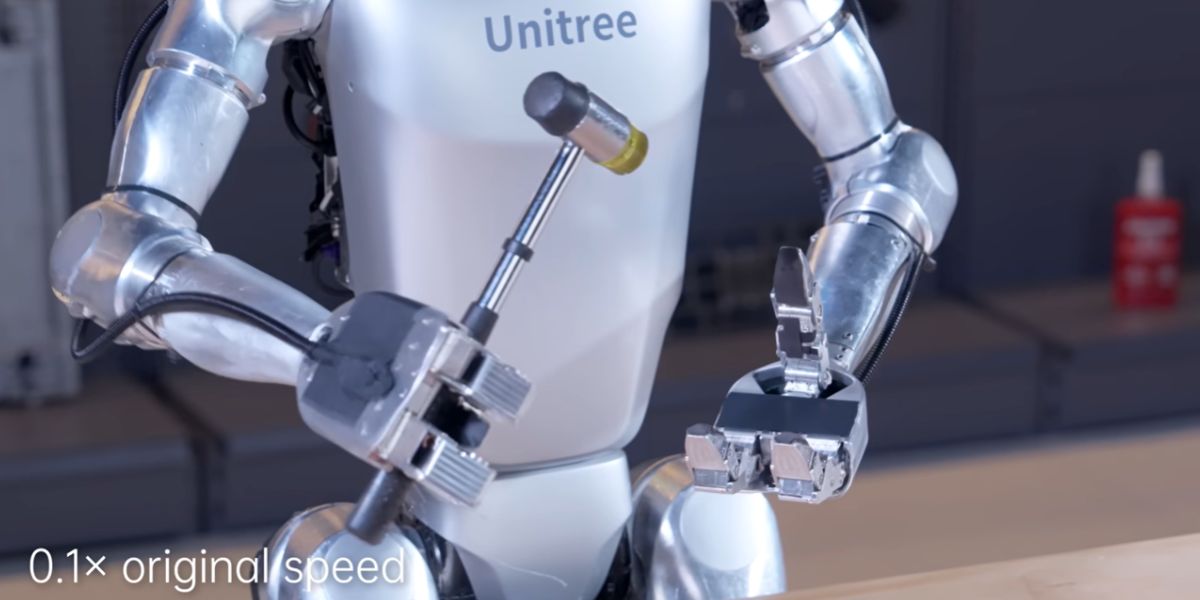 Робот-гуманоїд Unitree G1 Edu Flagship D-U6: швидкий і точний