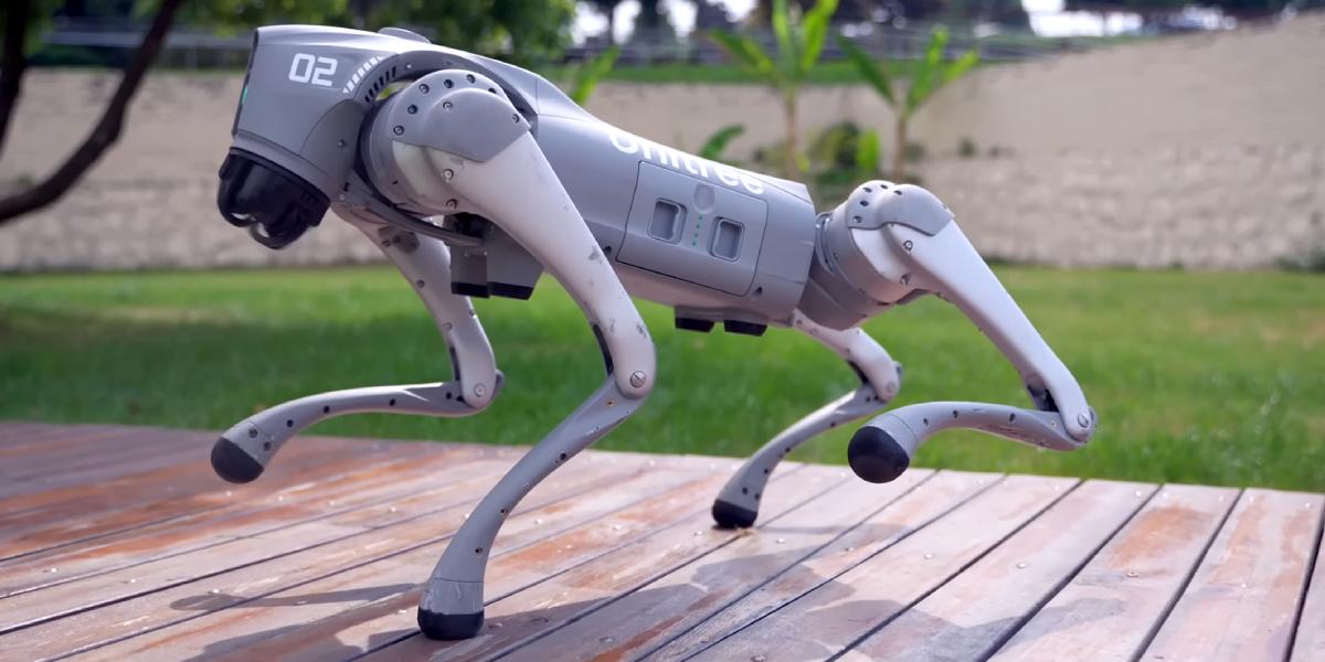 Робособака Unitree Go2 Edu танцює
