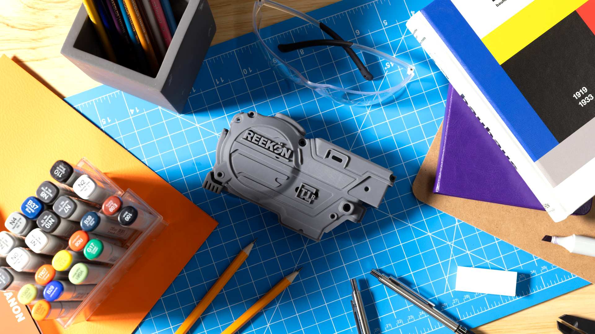 Prototyp techniczny obudowy z żywicy wydrukowany na drukarce 3D Formlabs Form Studio 1