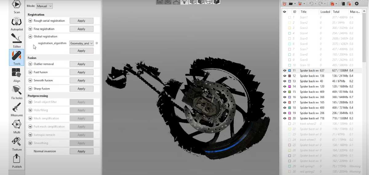 Широкі можливості обробки цифрових моделей