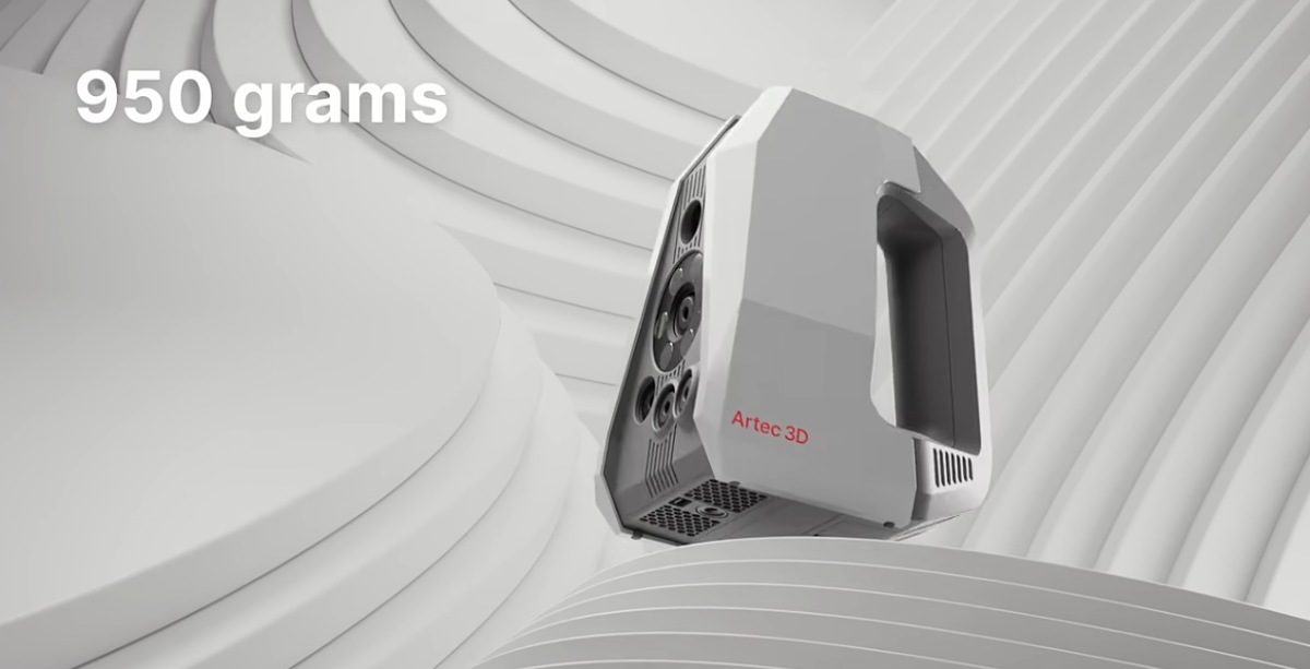 Spider II – зручний ручний 3Д сканер