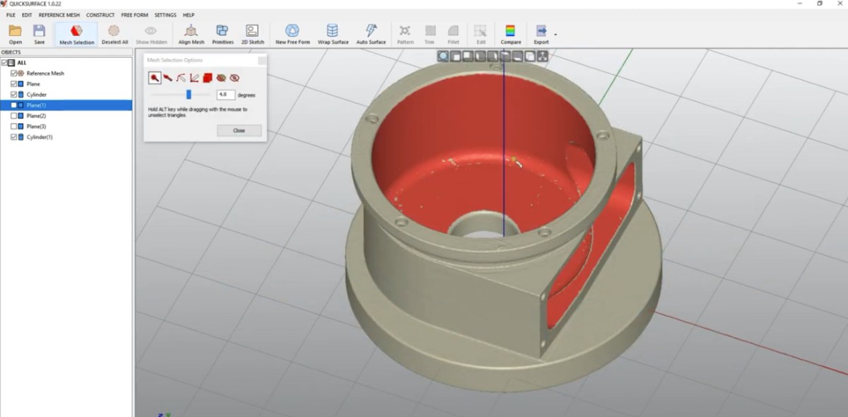Проста обробка цифрових моделей
