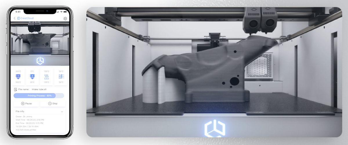 3Д принтер D600 Pro2 HS: технологія керування камерою