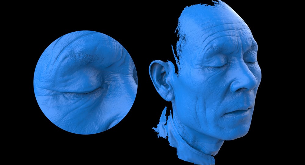 3D EinScan Pro-HD scanner for human 3D scanning