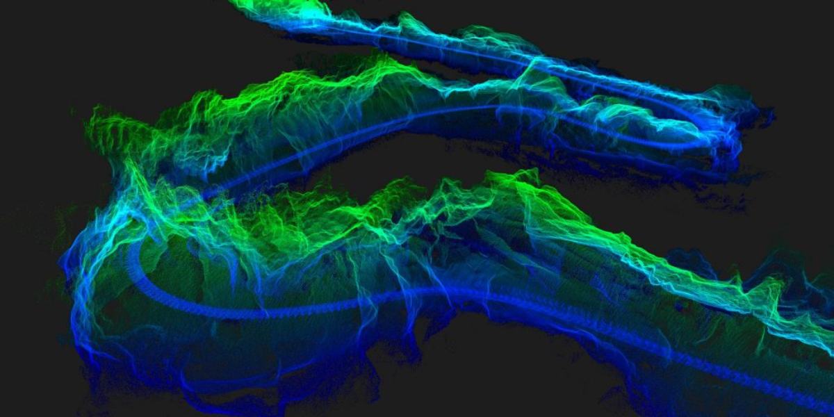 Кольорова хмара точок