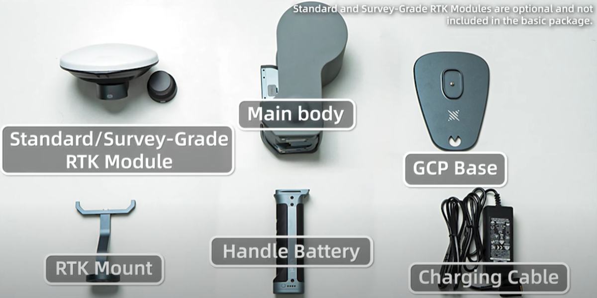 XGRIDS L2 Pro 16/120: комплектація