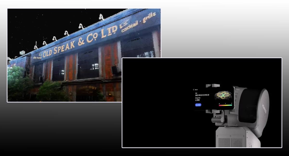 Кольорова хмара точок високої щільності