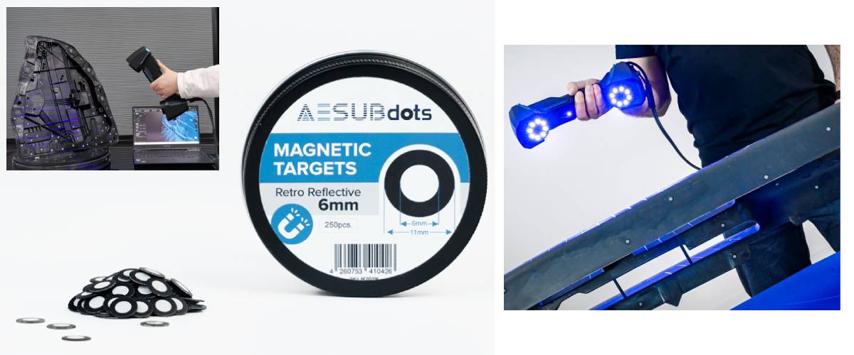 AESUBdots Retro Magnetic: магнітні маркери