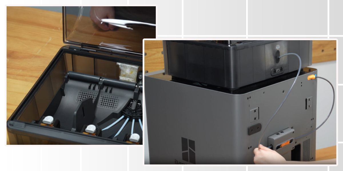 3D-принтер Bambu Lab P2S Combo: модуль ABS