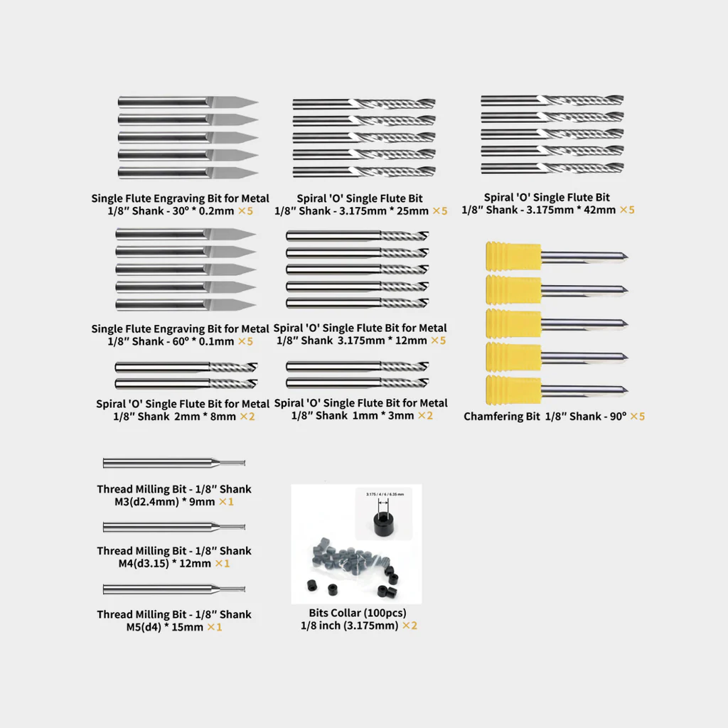 Набір фрез Carvera - Купити в Польщі