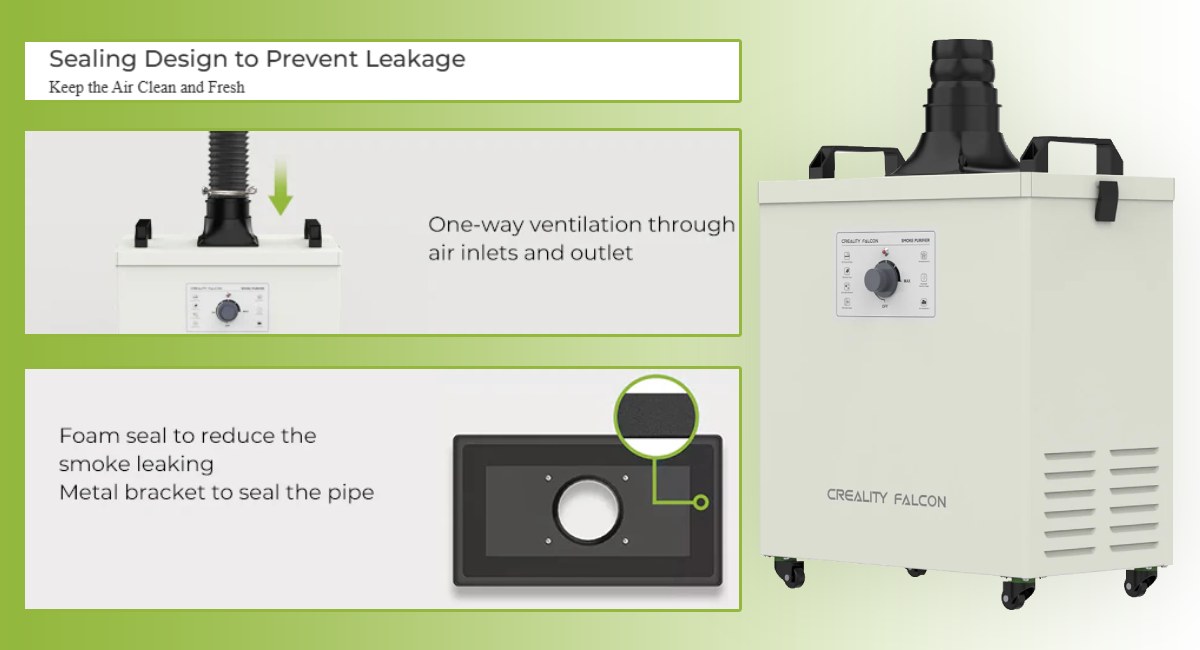 Creality Falcon Desktop Air Purifier – Reliable Device