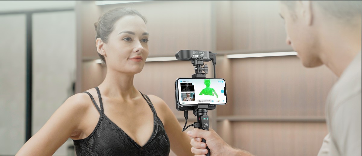 CR-Scan Ferret Pro сканування людини