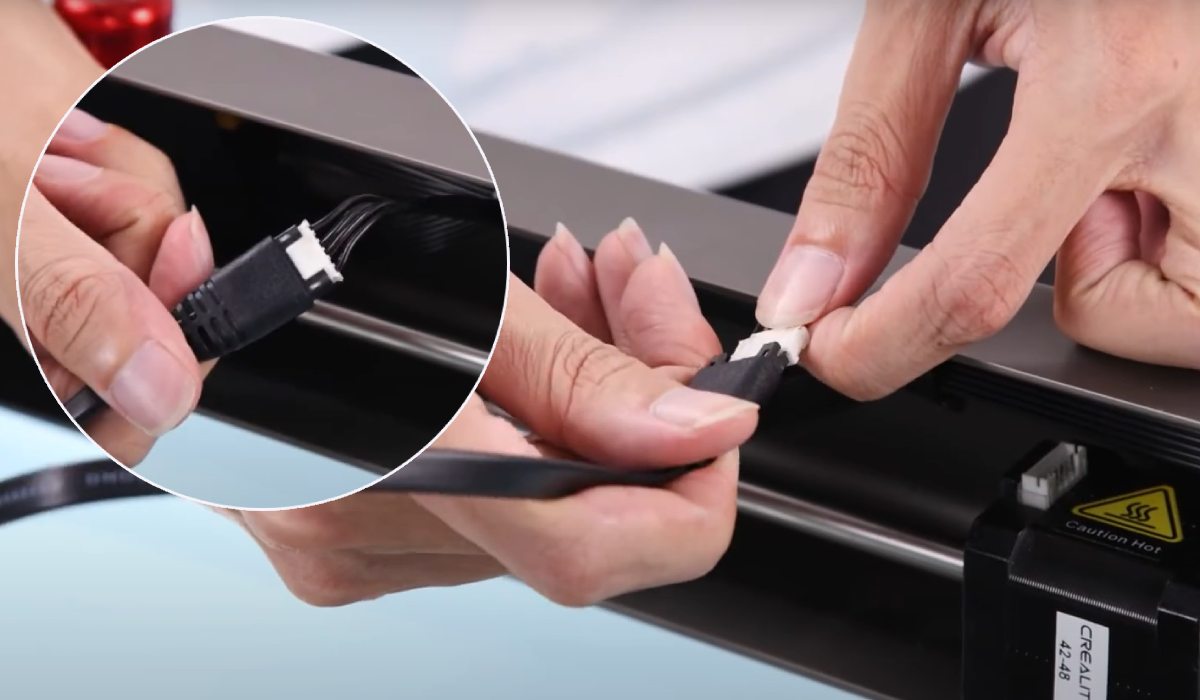 Фото підключення Creality Rotary Kit Pro до гравера