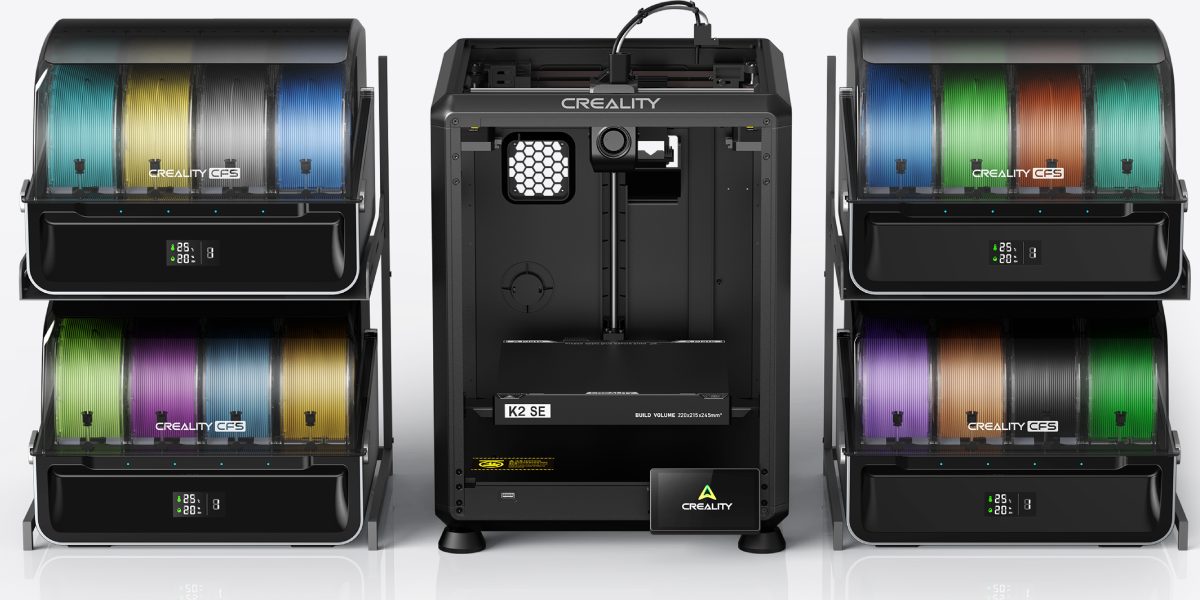 3D принтер Creality K2 SE опція 4 CFS для багатоколірного друку