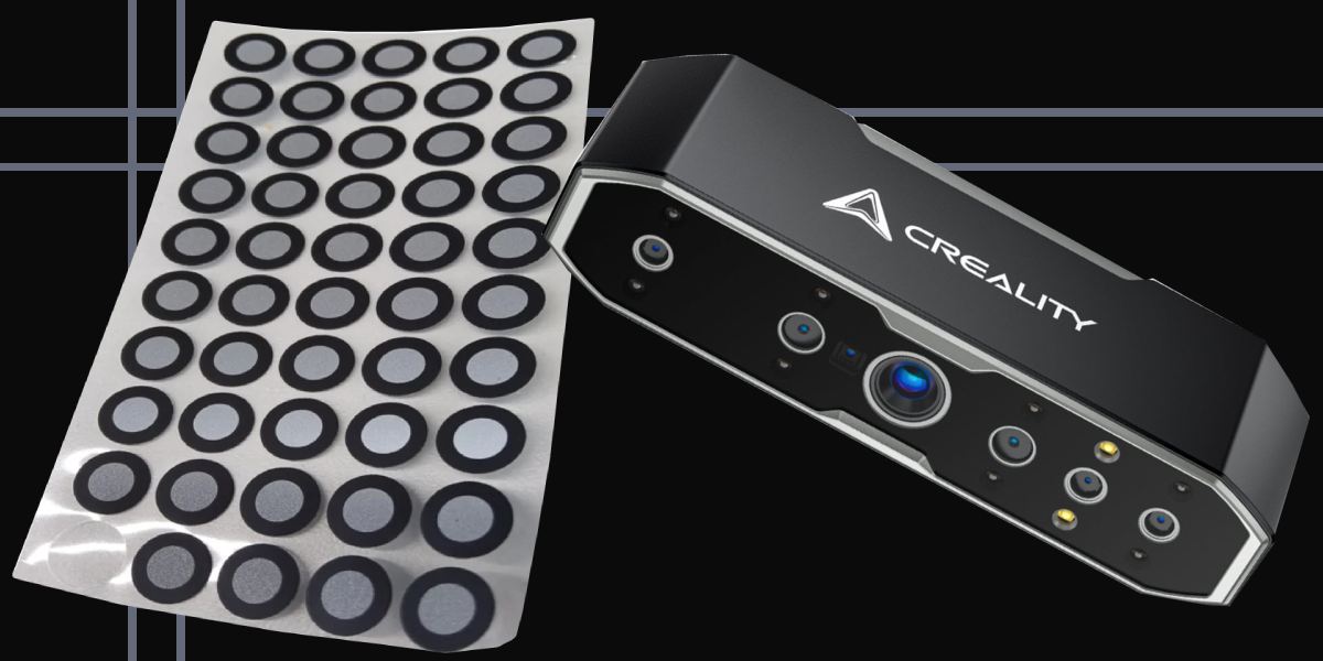 Creality Маркери для 3D сканування 3 мм, 490 шт, фото