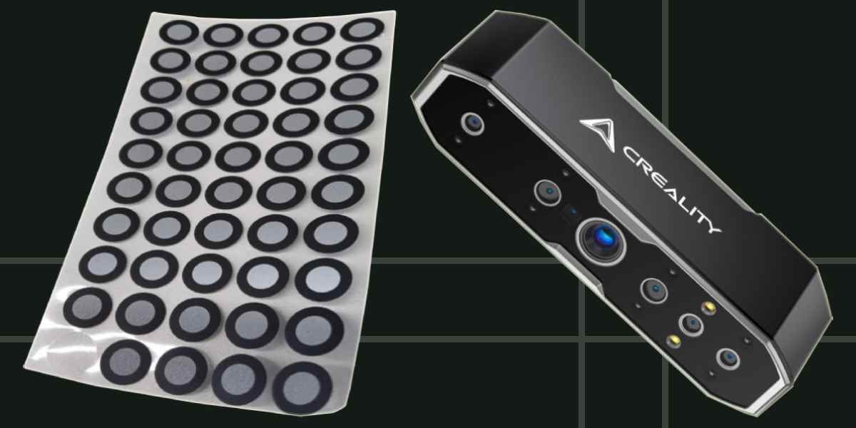 Creality Znaczniki do skanowania 3D 6 mm, 500 szt., zdjęcie