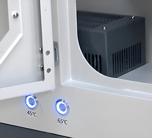 Гаряча камера і відсік для сушіння філамента