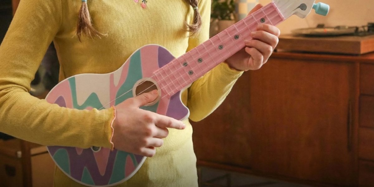 Укулеле, надрукована на Elegoo Centauri Carbon 2 Combo