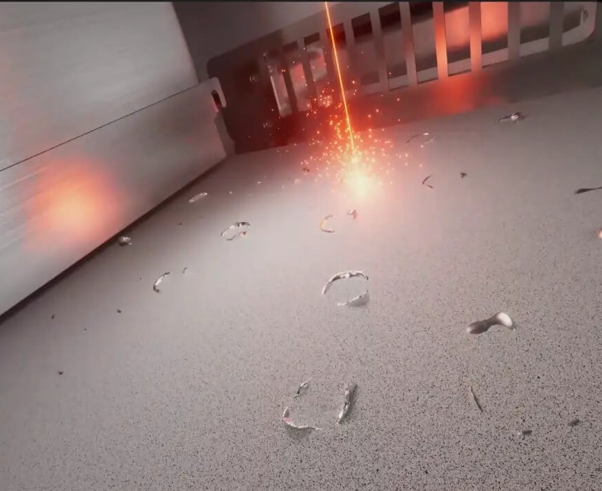 Ілюстрація технології LFPT™ (Laser Follow Powder Technology) від FastForm для підвищення ефективності.