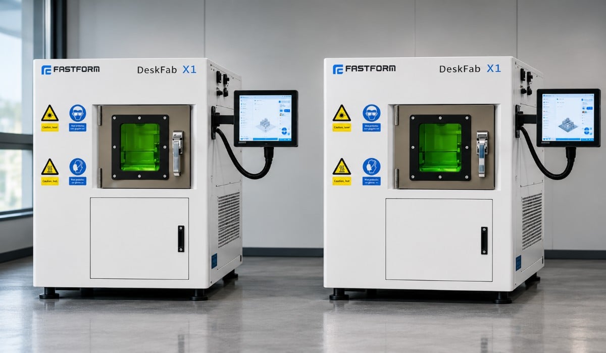 Два 3D-принтера FastForm DeskFab X1 в лаборатории