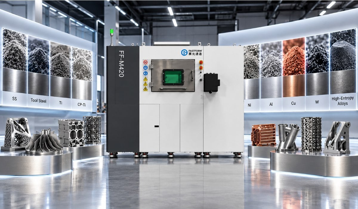 Металлические порошки и совместимые сплавы для SLM 3D-принтера FastForm FF-M420