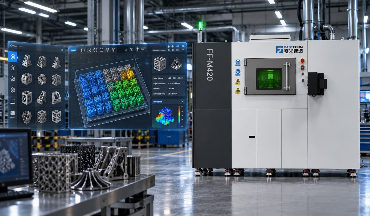 Программное обеспечение для подготовки SLM-печати на FastForm FF-M420