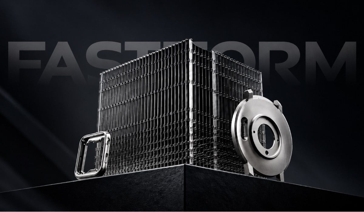 Examples of complex metal components manufactured using SLM 3D printing