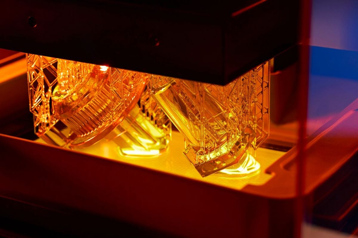 В режиме 3D печати Low Force Display (LFD)™