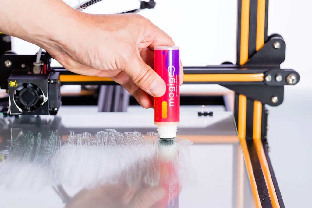 Kleber für einen 3D-Drucker Magigoo Pro Flex