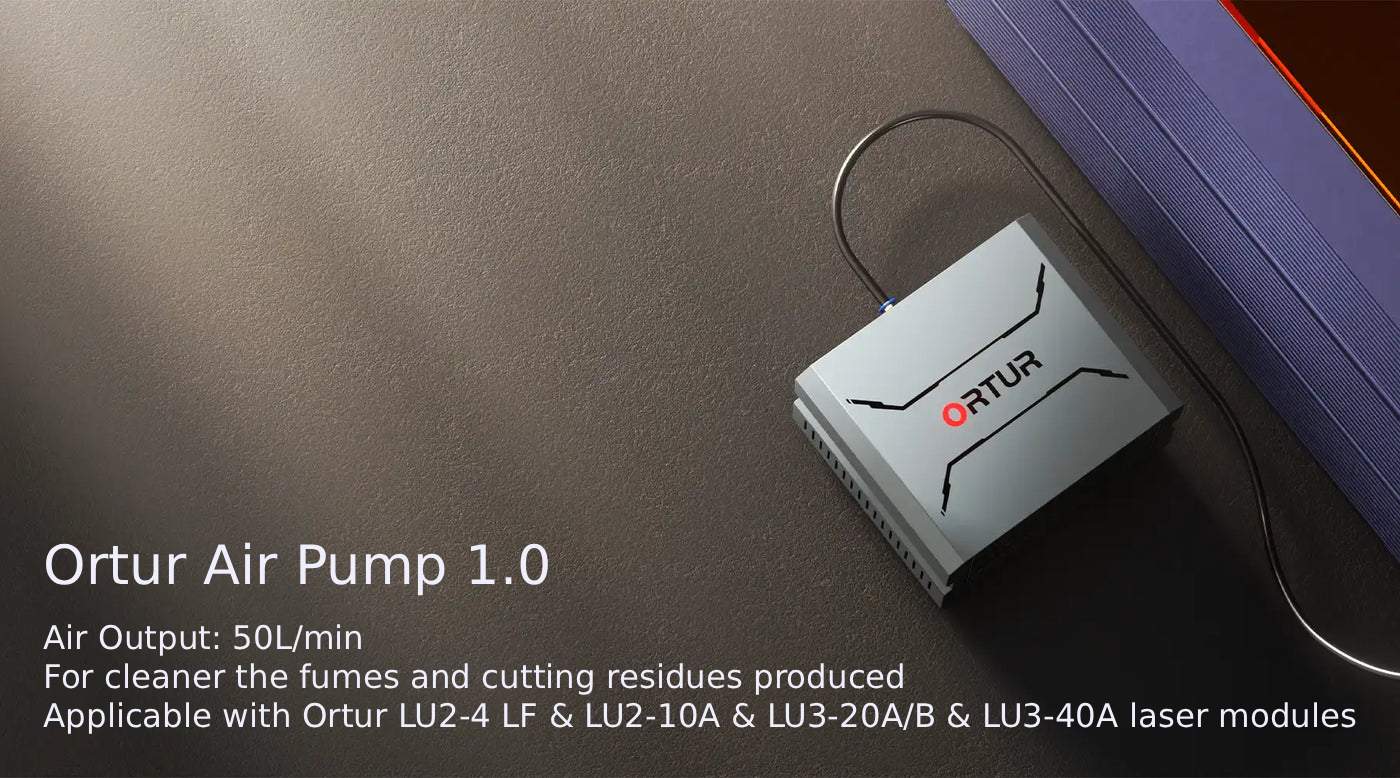 Повітряний насос для граверів Ortur Air Pump OAP1.0, сумісність