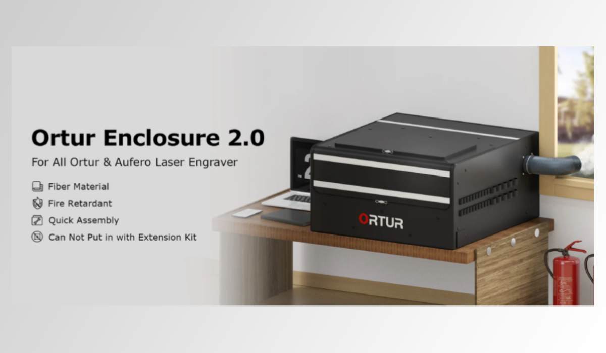 Матеріали виготовлення корпусу Ortur 2.0