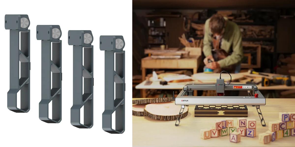 Складні ніжки Ortur FFT1.0 для серії Laser Master 3, фото