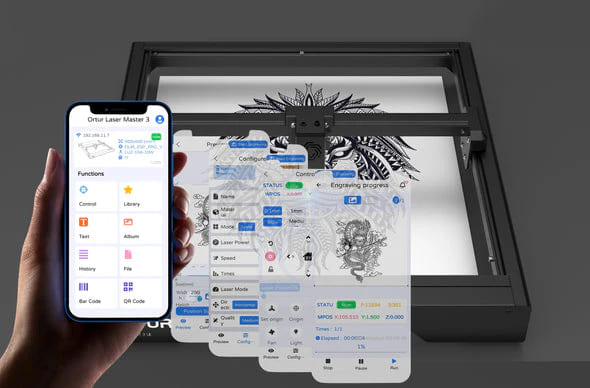 Ortur LM3 LE 10W Лазерний гравер