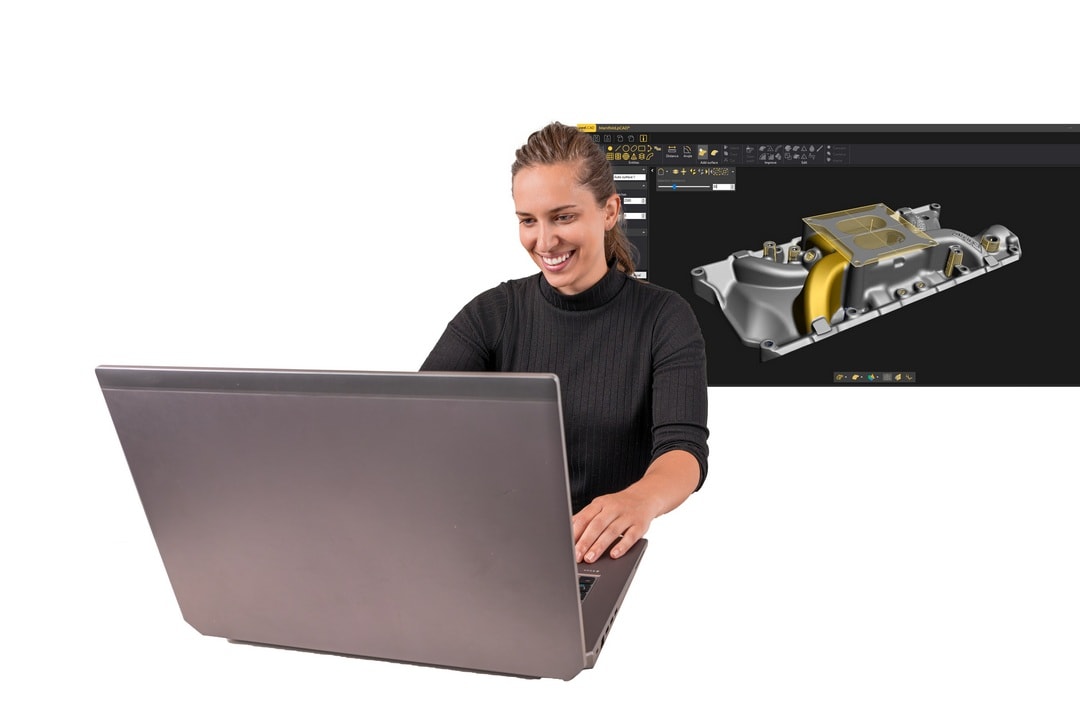 Сканер зворотного проектування Peel 3.CAD поставляється з peel.CAD