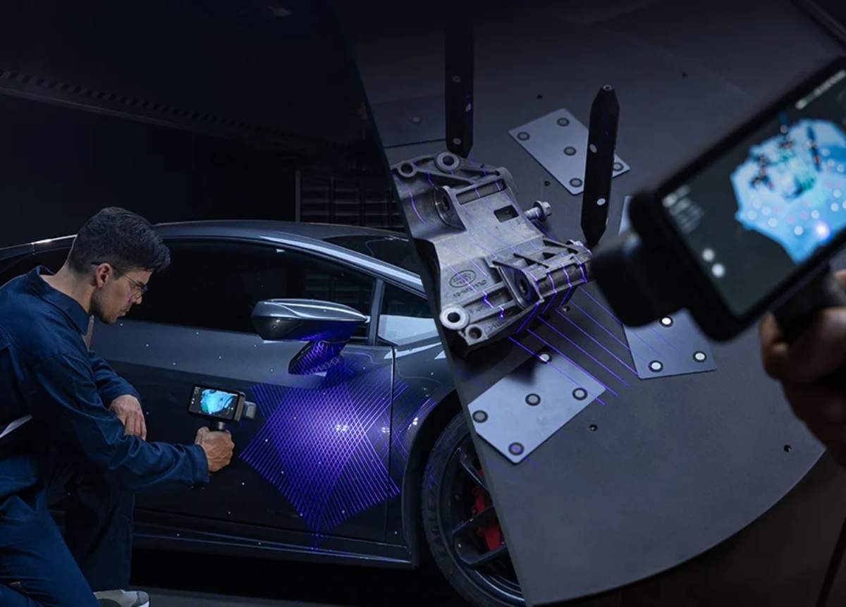 3D scanning of large surfaces with SHINING 3D EinScan Rigil scanner