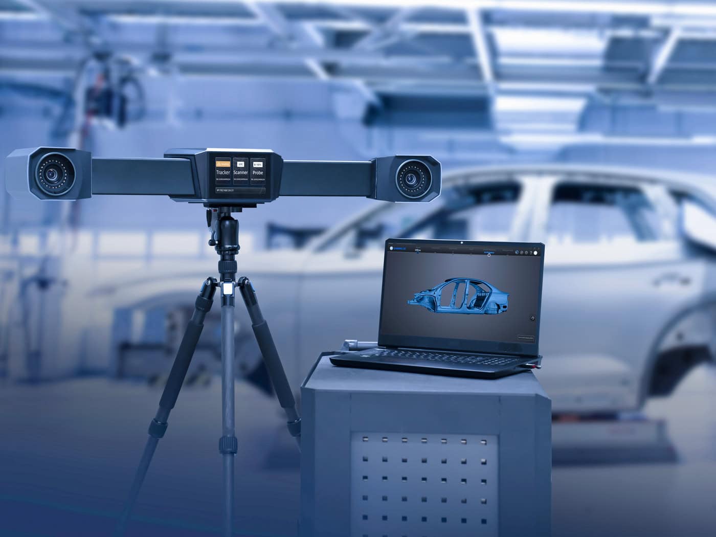 3D-сканер FreeScan Trak ProW, фото