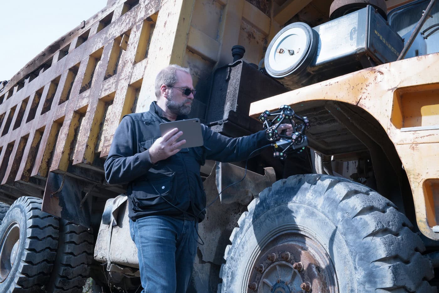 Shining 3D FreeScan Trak ProW: бездротове сканування