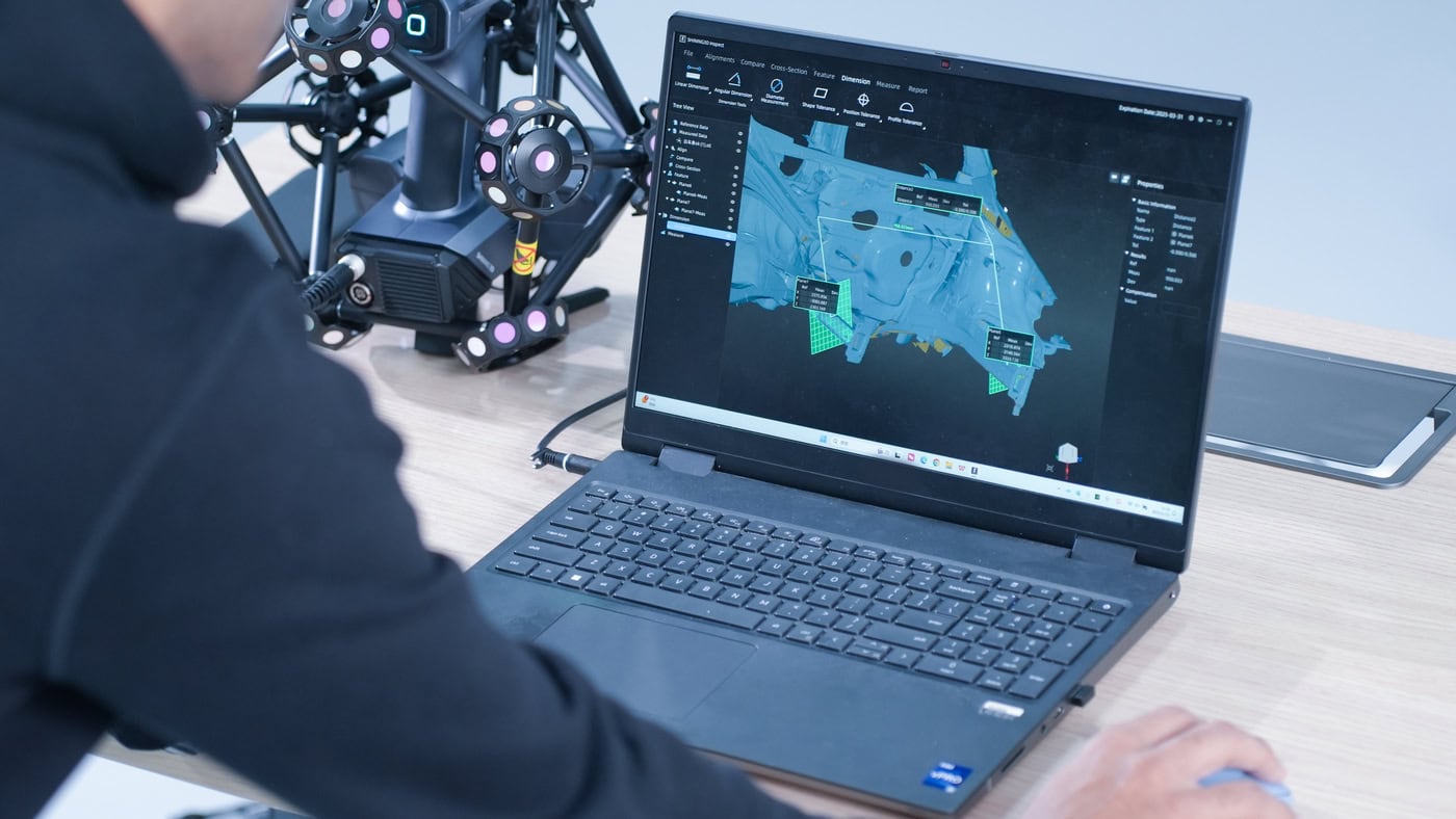 FreeScan Trak ProW: обробка відбитка