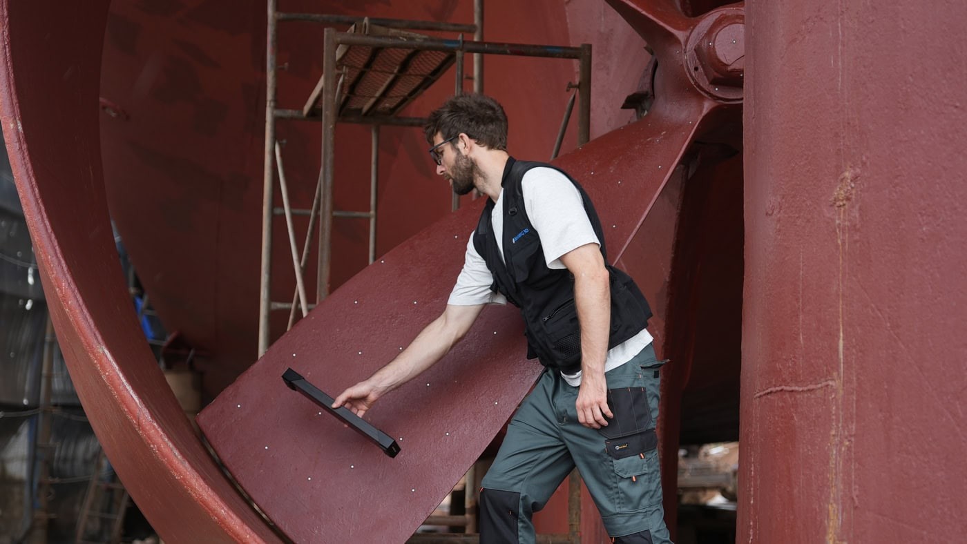 Wireless solution 3D scanner FreeScan UE Pro2